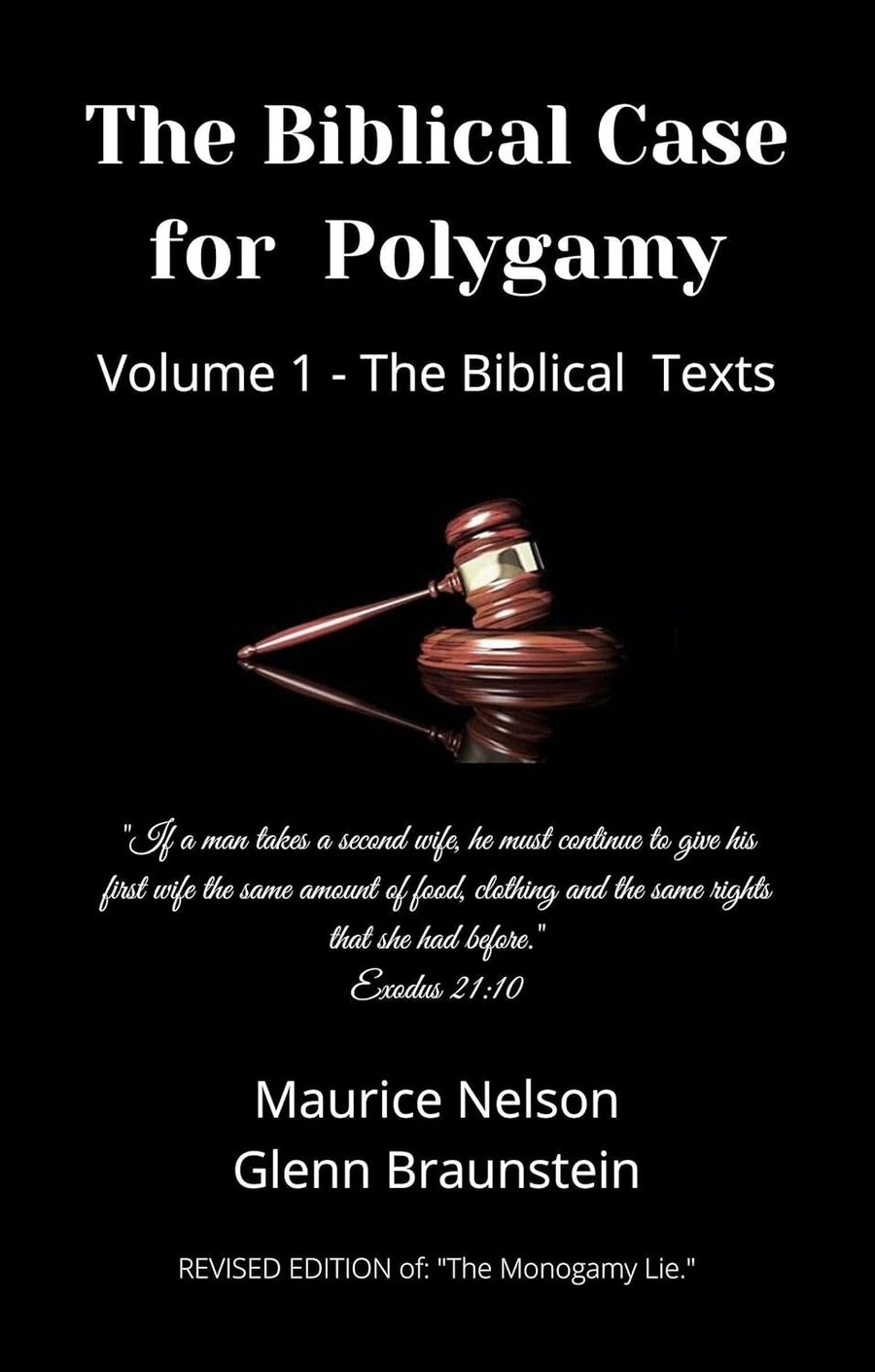 The Biblical Case for Polygamy by Glenn Braunstein — book cover